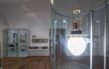Konstrukce repliky obloukové lampy pro Regionální muzeum v Litomyšli – červenec 2014